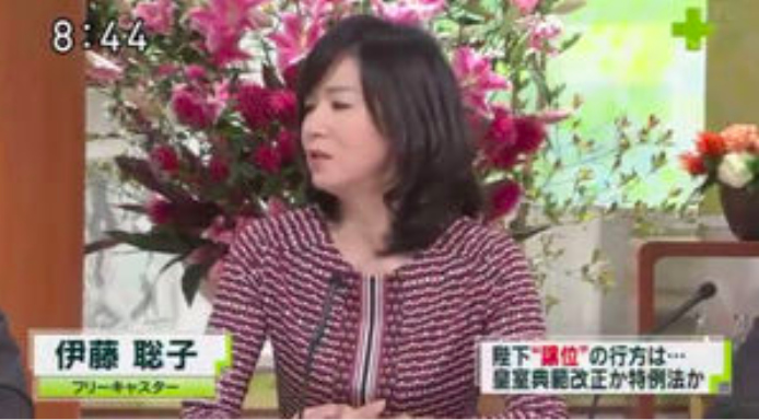 伊藤聡子(TV出演時)