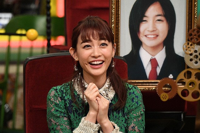 新井恵理那アナウンサーのすっぴん画像(若い頃)