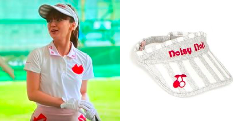 多部未華子がドラマ『私の家政婦ナギサさん』7話で着ていたゴルフウェアの衣装(サンバイザー)